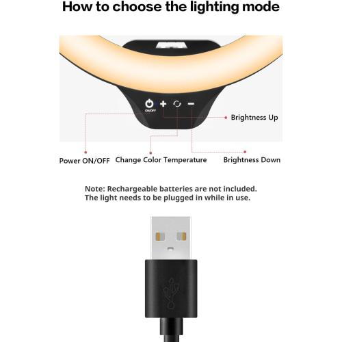 Sensyne Ring Light with Stand, 50 Phone Tripod for iPhone & Android, LED Ring Light with Remote, 3 Color Modes & 10 Brightness Levels for TikTok, Zoom & Video Recording