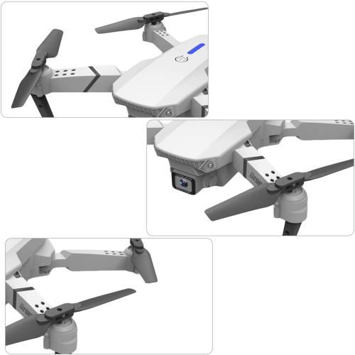 CIYODO Dual Camera Foldable Drone for Aerial Photography Lightweight Portable Quadcopter Cameras Easy Transmission Rolling Function