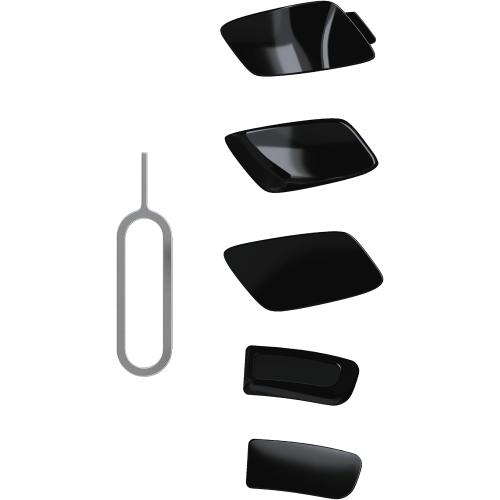 Glorious Gaming Model I 2 Wireless Gaming Mouse - Hybrid 2.4Ghz & Bluetooth, 75g Superlight, 9 Buttons (2 Swappable), RGB, PTFE Feet, MMO/MOBA/FPS, Long Battery Life, Side Thumb Rest - Black