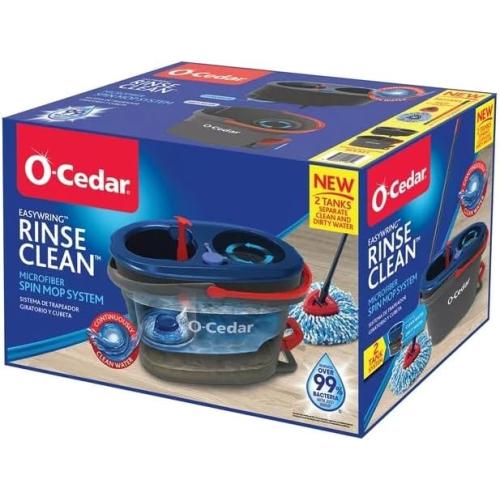 EasyWring RinseClean Spin Mop and Bucket System, Hands-Free System