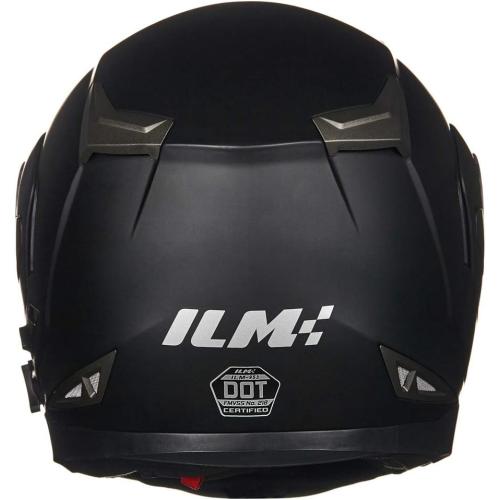 ILM Bluetooth Integrated Modular Flip up Full Face Motorcycle Helmet Sun Shield Mp3 Intercom Model 953/953 PRO
