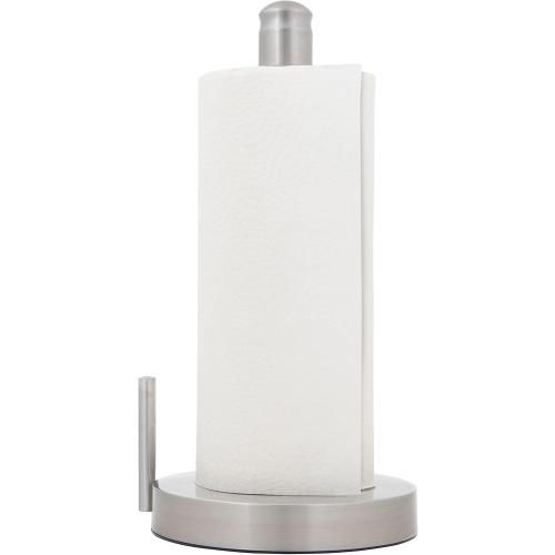 Kamenstein Perfect Tear Paper Towel Holder, 13-Inch, Silver
