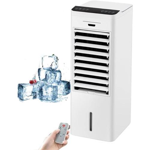 Portable Air Cooler 10000BTU, 3 Fan Speeds, LED Display and Remote Control Touch Control and 12H Timer, 65 Watts,Energy-Saving Class A