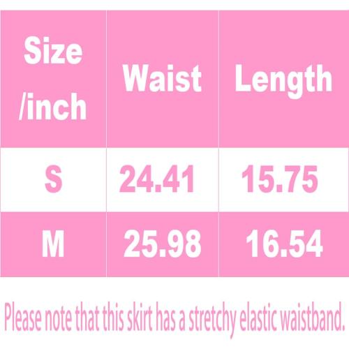 Harajuku Lolita Kawaii Casual Style Elastic Waist Cute Black Bows with Lace Hem Trim White Pleated Tiered Skirt size small