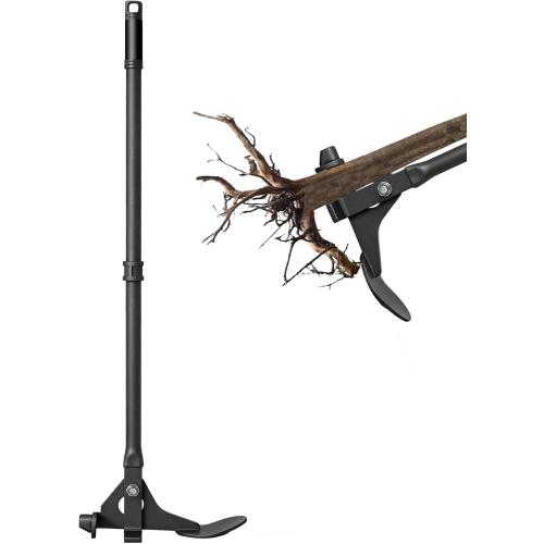 Small Tree Puller for ¼ to 2 Roots, Manual Lever Action Root & Sapling Puller Tool for Removing Small Trees and Shrubs，Saves Cost of Hiring Landscape Designers
