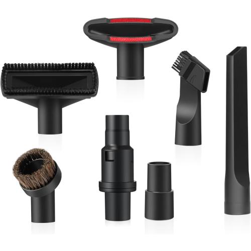 LANMU Vacuum Attachments Compatible with Shark Navigator Lift-Away NV360 NV352 NV356E, NV501 & Rocket HV301 HV322 Vacuum, 1 1/4 Accessories Kit with Adapter for Home, Car Interior Cleaning