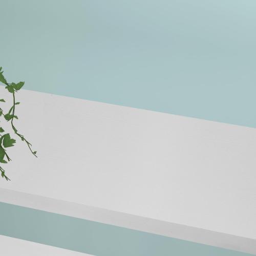 6 Tier Tall White Bookshelf, Industrial Modern Vertical Metal and Wood White Bookcases 6 Shelf,Farmhouse Open Large Storage Book Shelves & Display Book Shelf for Bedroom Living Room Office