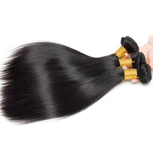 Straight Bundles Human Hair Bundles 20 20 20 Inch Natural Black Color Straight Bundle Unprocessed Brazilian Virgin Weave Hair 3 Bundle 50 Gram Per Bundle
