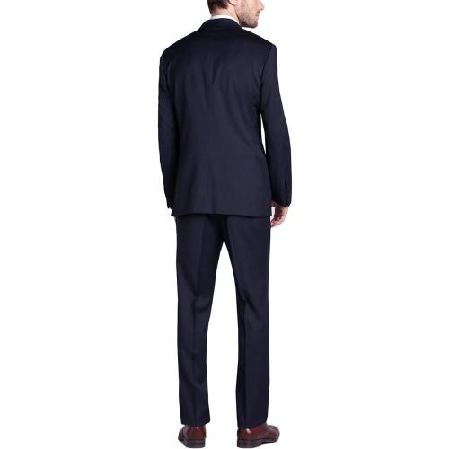 One size DTI GV Executive Men's Two Button Suit Modern Fit Blazer Jacket Pants 2 Piece