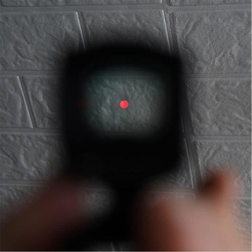 Tactical P-2 Advanced Compact Red Dot Reflex Sight, Reflex Hunting Optic Sight, 3.5MOA, Holographic Spotting Scope, with 1.54 Inch High Riser Mount, Fit 20mm Rail & Pistol Mount, Black