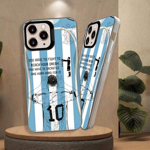 for iPhone 13/14 Legend Star Jersey No.10 Soccer Phone Case