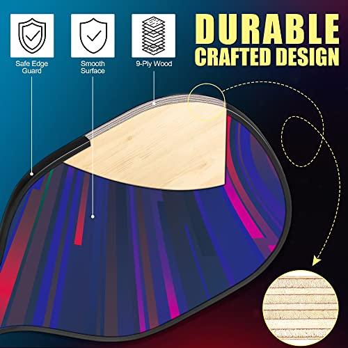 DULCE DOM Pickleball Paddles Set of 2/4 - USAPA Approved