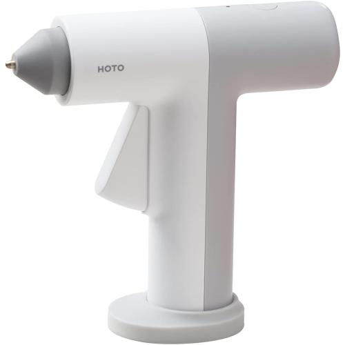HOTO Cordless Hot Glue Gun, Mini Hot Glue Gun & 10 Colored Glue Sticks