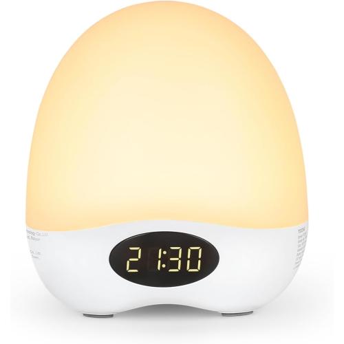 Egg Night Light for Nursery, Portable Rechargeable Baby Nightlight with Touch Control & RGB Color Changing, Dimmable Breastfeeding Lamp with Timer, Cute Wireless Night Light, Newborn Essentials