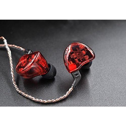 KZ Acoustics ZS10 Pro in-Ear Earphones Black 3 5 mm