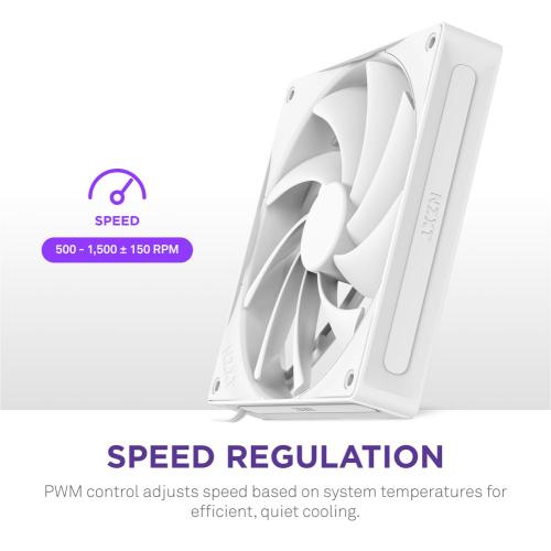 F140Q - 140mm Quiet Airflow Fans - Single - White