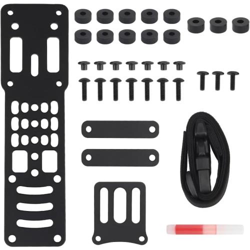 Metal Modular Pistol Holster Adapter, Compatible QLS Platform,Tactical Holster Drop Leg Hanging Extension Plate Adapter