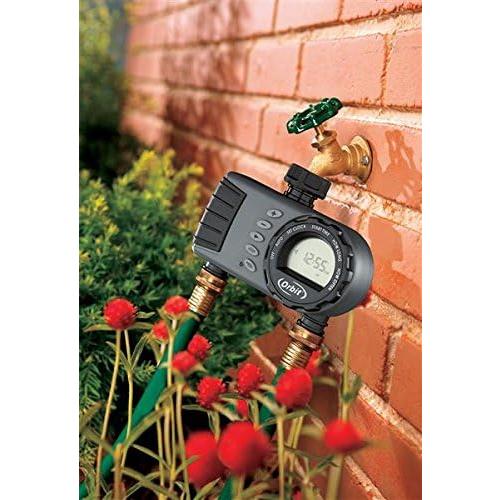 Orbit Digital Hose Sprinkler Irrigation Timer for Vacation Lawn, Plant, and Garden Watering (2 Valve) no test