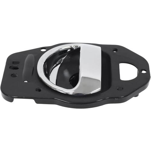 MOTOKU Left Driver and Right Passenger Side Interior Door Handle with Chrome Trim for Chevrolet HHR 2006-2011