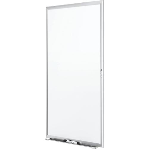 Quartet Whiteboard, Dry Erase Board, Magnetic, 6' x 4', Nano-Clean Surface Resists Ink Stains, Accessory Tray and 1 Dry Erase Marker, Silver Aluminum Frame (SM537)