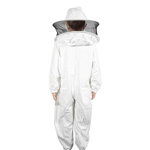 Luwint Kids Full Body Ventilated Beekeeping Suits - Protective Clothing Bee Beekeeper Suit with Gloves (3'11''-4'2'' Height)