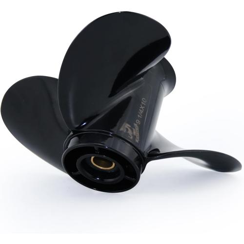 CAPTAIN Aluminum Outboard Propeller Fit Evinrude/Johnson Engines 8-15HP 13Tooth Spline RH