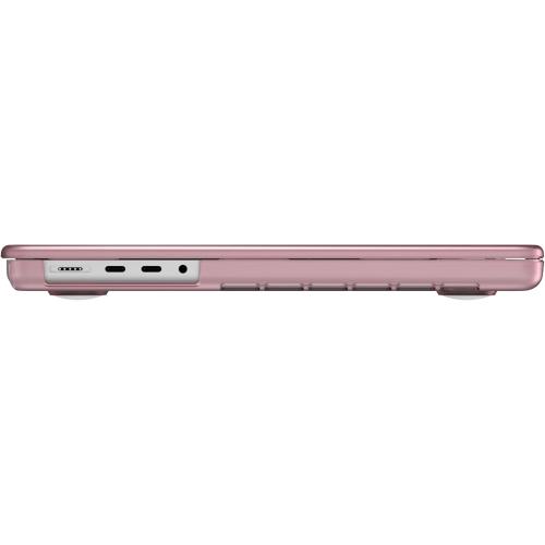 Speck SmartShell MacBook Pro 14 Case - M3 / M2 / M1 Series - Scratch Resistant Hardshell - Crystal Pink