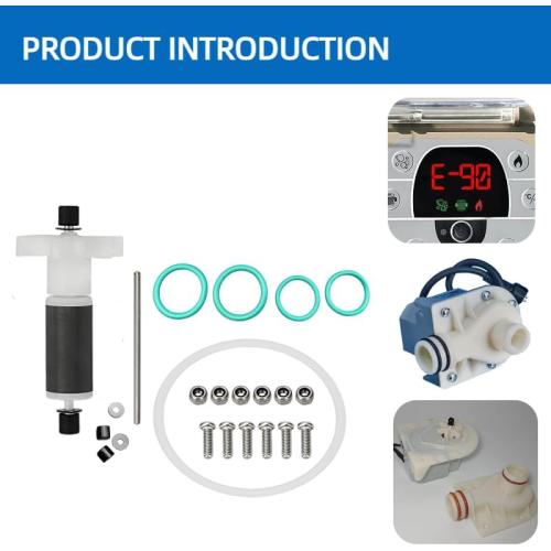 Replaces Coleman Lay-Z-Spa Pump Repair Kit P4071 | Hot Tub Pump Repair, E02 Code Fix, Includes Impeller & Shafts, Fits 58113