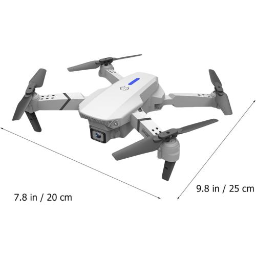 CIYODO Dual Camera Foldable Drone for Aerial Photography Lightweight Portable Quadcopter Cameras Easy Transmission Rolling Function