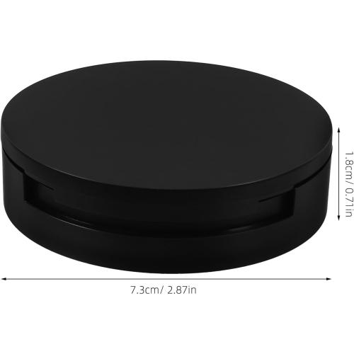 BESTOYARD Hidden Makeup Powder Puff Diversion Case – Realistic Powder Puff Disguise for Cash, Jewelry & Pills – Waterproof PP Storage Box (2.87 x 2.87 x 0.7) for Home, Office, Travel & Daily