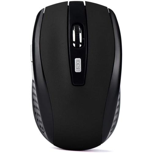 Mouse 2.4GHz wireless mouse USB receiver game console for PC notebook desktop mouse notebook computer gray