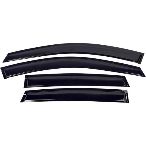 Window Visors Compatible with 2007-2011 Honda CRV，Rain Guards Sun Shields Window Deflector，Tape-On Style，4PCS