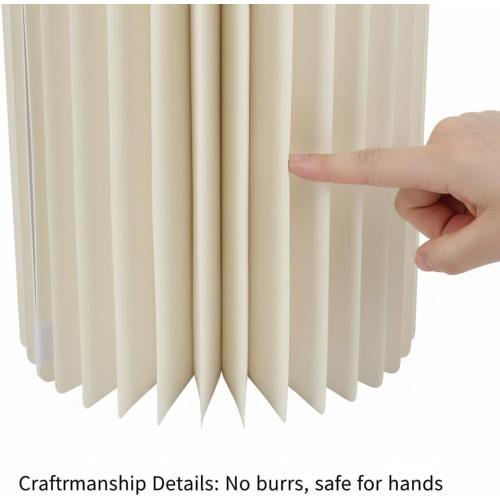 Cylinder Stands for Party, Shape&Use 5PCS Round Cream White Pedestal Display Stands, Foldable Cardboard Columns for Wedding, Birthday, Anniversary Decor, 11.8in Dia. (15.7*2/23.6/31.5*2in H) with Storage Bag