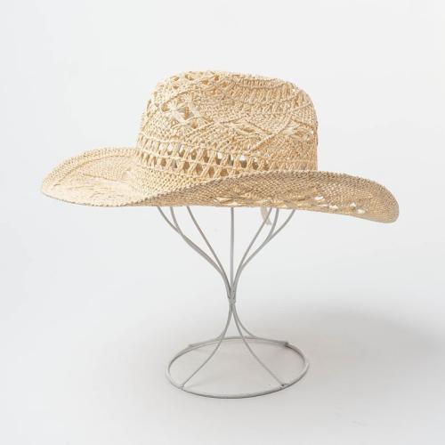 Straw Cowboy Hat for Women and Men, Western Cowgirl Hat for Holiday, Foldable Wide Brim Men Sun Hat, Fishing Hat