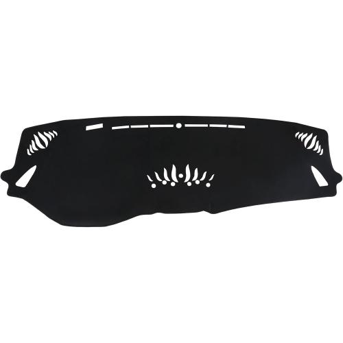 Dashboard Cover Mat for Subaru 2020 2021 2022 2023 2024 2025 Outback Accessories Black Flannel Material Anti-Slip Dash Cover Mat Sunshade Glare UV Rays Protector