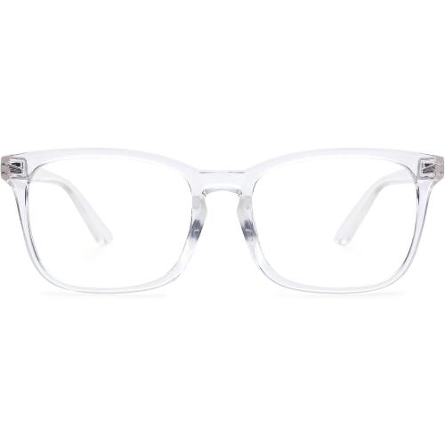 2 Pack Pro Acme Non-prescription Glasses Clear Frame Glasses for Women Men