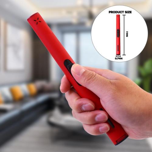 2PC Butane Torch Lighters, 7.9IN Refillable Torch Lighter Adjustable Jet Flame Butane Lighter Long Pen Lighter for Grill BBQ Candle Camping (Gas Not Included)