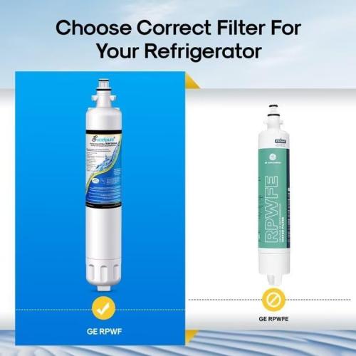 RWF3600A Replacement for GE RPWF (Not RPWFE), RWF1063, RWF3600A, WSG-4, DWF-36, R-3600, MPF15350, OPFG3-RF300, Refrigerator Water Filter,3PACK