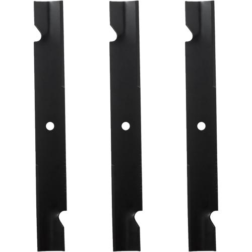 038-6050-00 High Lift Mower Blades Set for Bad Boy Exmark Gravely Hustler Toro 60 Lawn Mower, Replaces 038-2007-00 038-6060-00 038-6002-00, Compatible with ZT60 CZT60 (3PACK)