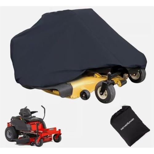 Large Zero Turn Lawn Mower Cover Waterproof Rainproof Protector for Push Mowers