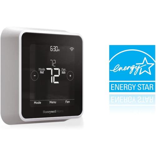 Honeywell Home RTH8800WF2022, T5 WiFi Smart Thermostat, 7 Day-Programmable Touchscreen, Alexa Ready, Geofencing Technology, Energy Star, C-Wire Required