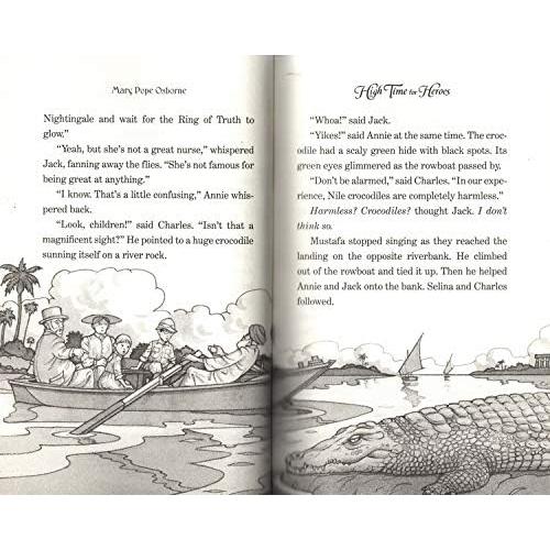 A Library of Magic Tree House Merlin Missions Collection 27 Box Books Set