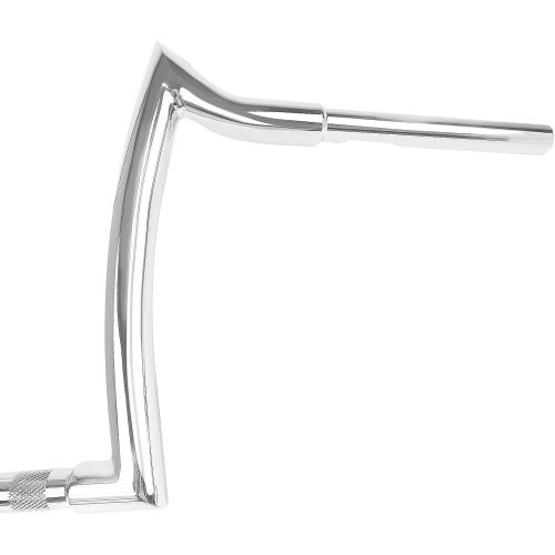16 Rise Chrome Ape Hanger Handlebar Fit for Harley Sportster 883 1200 XL Softail FLST FXST Dyna, Road King Handlebars 1994-2023, Road Glide Handle Bar 1998-2013, 1.25” Fat 1 Clamp Meathook Bar