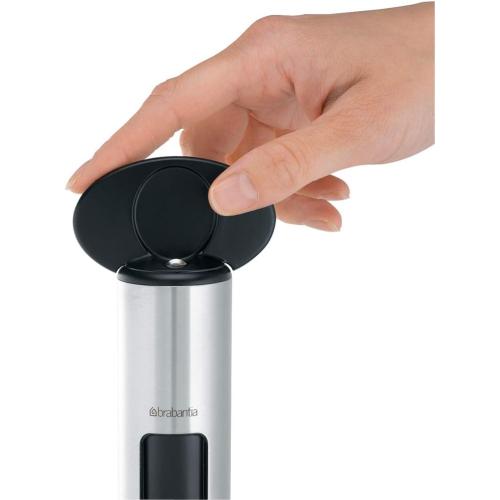 Brabantia Classic Corkscrew Bottle Opener - Matte Steel, 369360, Medium