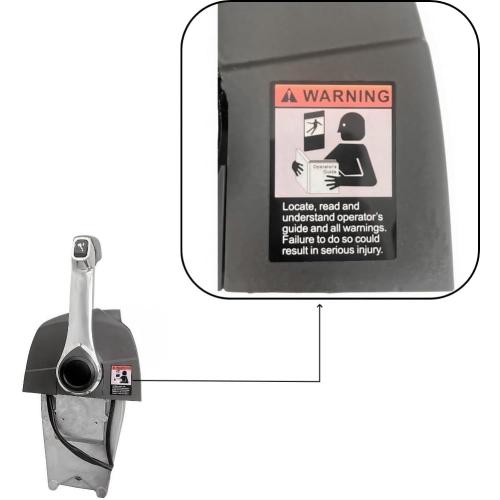 Marine throttle control box 5006182 is suitable for Evinrude Johnson OMC BRP outboard engines, without a start key switch Push to open