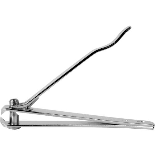 Color Silver 3pcs Large Beauticom Stainless Steel Curved Nail Clipper - Professional Ultra Sharp Sturdy Silver Finger Nail and Toe Nail Cutters for Acrylic Nails Grooming Manicure