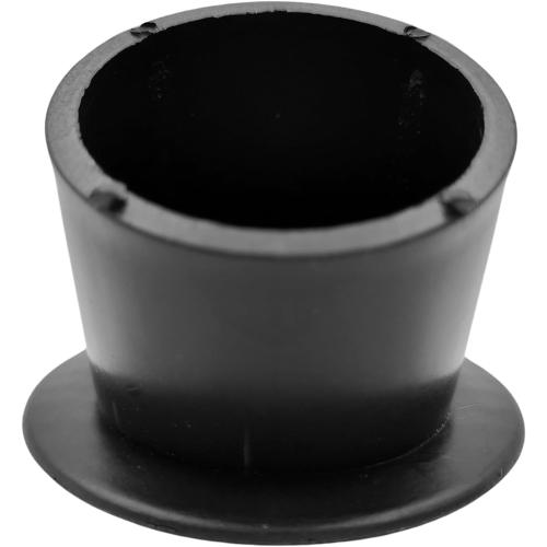 1.5/38mm Porch Swing Replacement Angled Feet, Black Plastic Leg Caps to Secure Swing Legs to Ground(Set of 4)