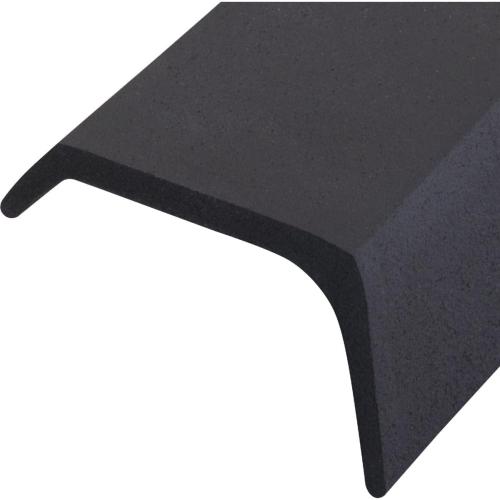 M-D Building Products 03723 9 ft. Black Rubber Garage Door Bottom Seal