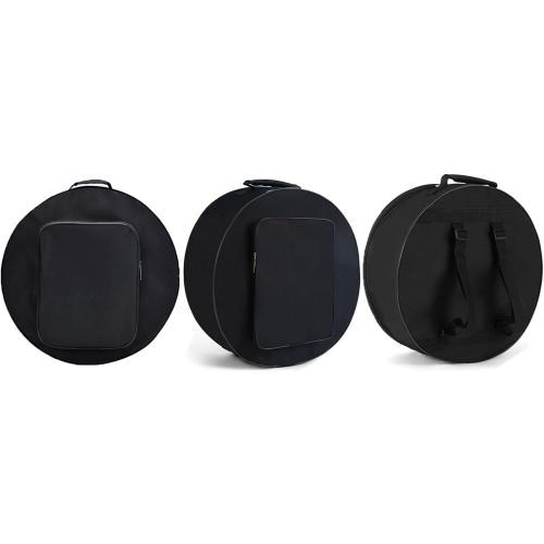 Oxford 13/14″ Snare Drum Bag Portable with Adjustable Strap and Drum Stuff Bag| Lightweight Waterproof Durable Snare Drum Case for Performances & Practice