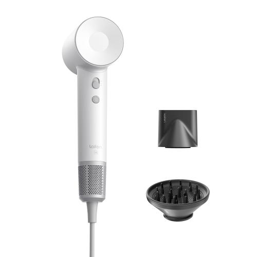 Laifen Hair Dryer SE, 200 Million Negative Ionic Blow Dryer with 105,000 RPM Brushless Motor 1400W Powerful Fast Drying High-Speed Low Noise Hairdryer with Magnetic Attachments